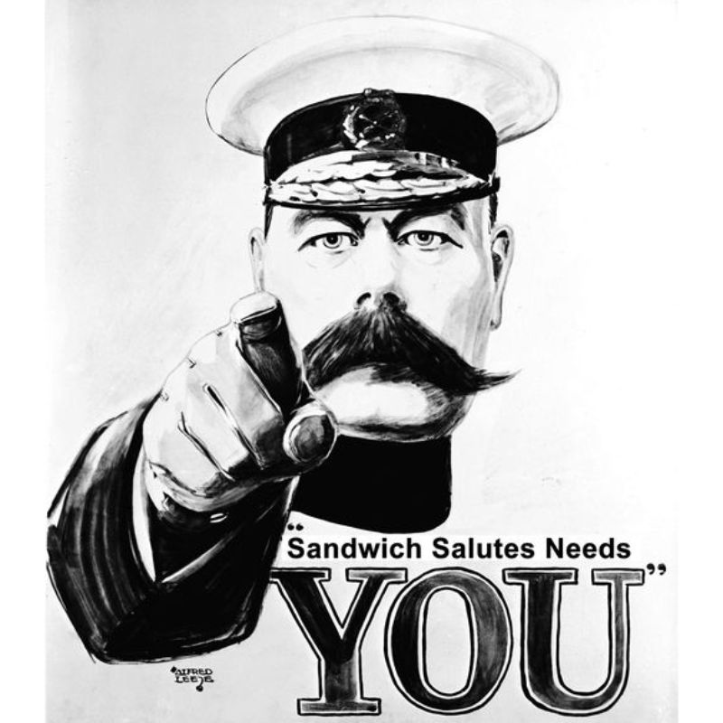 Image of Sandwich Salutes the 40's