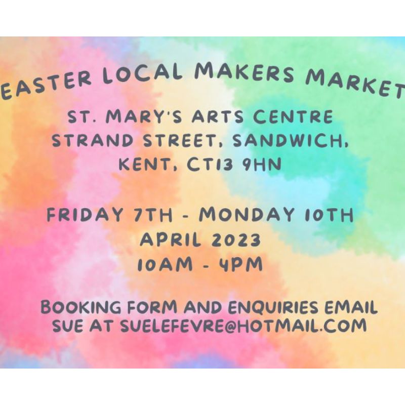 Image representing Easter Local Makers Market - St Mary's Church from Sandwich Is Open