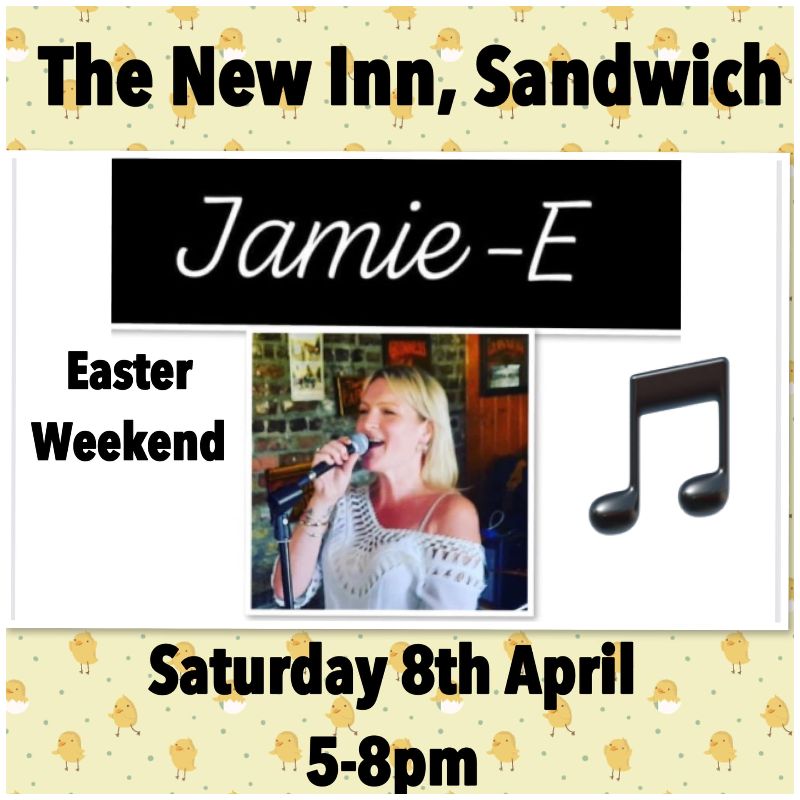 Image representing Jamie-E Live at the New Inn from Sandwich Is Open