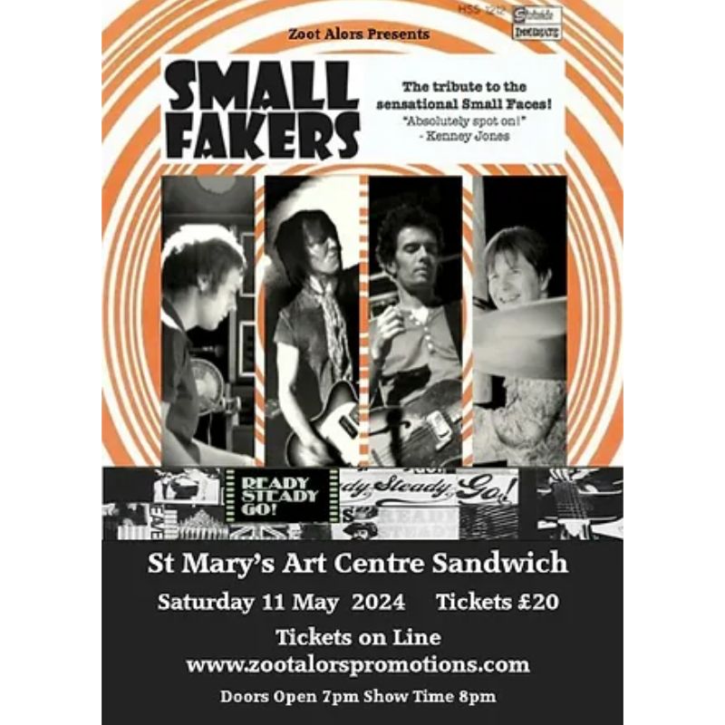 Image representing The Small Fakers live at St Mary's Art Centre from Sandwich Is Open